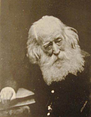 A photograph of Henry Perigal 
   (who was once called "the venerable patriarch of the London
   scientific societies") towards the end of his life, from
   the frontispiece of his brother's memoir.