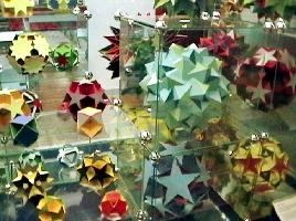 Polyhedra displayed in the maths gallery
at the Science Museum