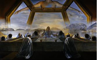 Sacrament of the Last Supper, by
Salvador Dali