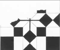 IMAGE: Martin Kemp's manual reconstruction of the floor
  pattern