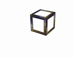 Unfolding of a cube