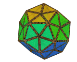 Dodecahedron with a
    different unfolding