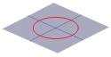 A cross-section of a cone can be a circle ...