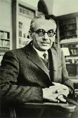 Portrait of Kurt Gödel 