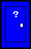 Blue door