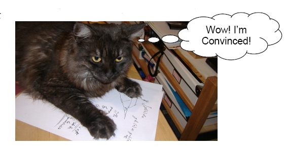 The cat again