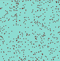Gas molecules