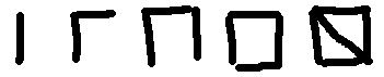 Latin American tally marks