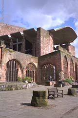 Old and new aspects of Coventry Cathedral.