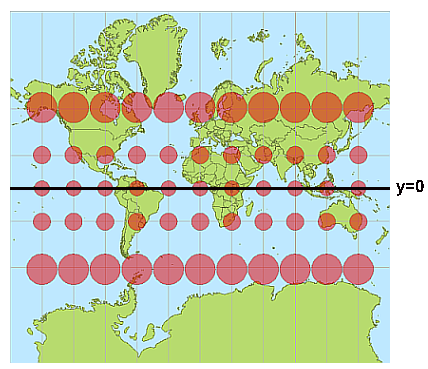 Mercator's map